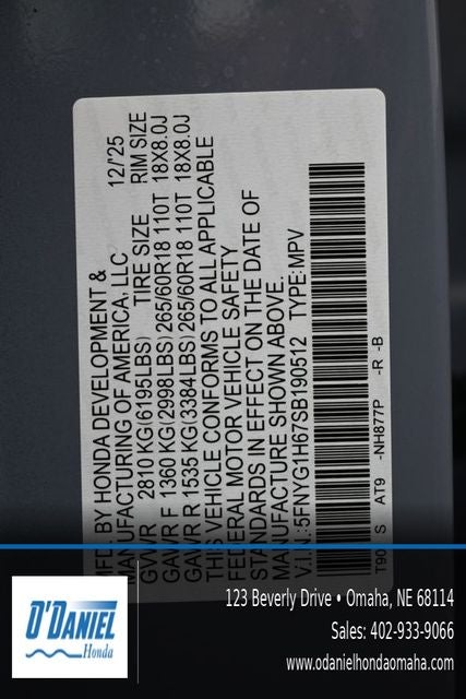 2025 Honda Pilot TrailSport