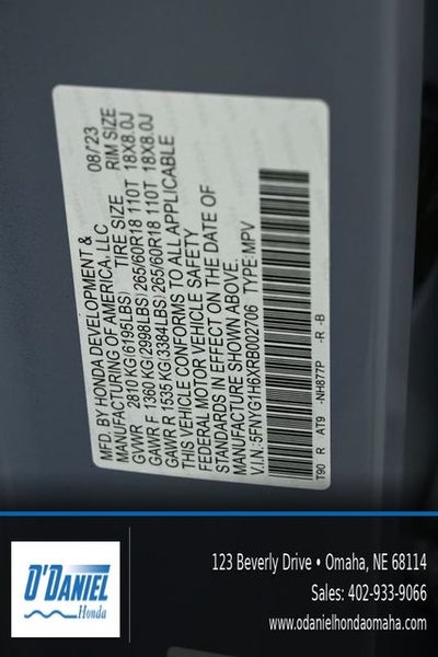 2024 Honda Pilot TrailSport
