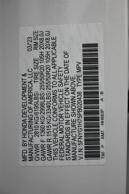 2023 Honda Pilot Touring