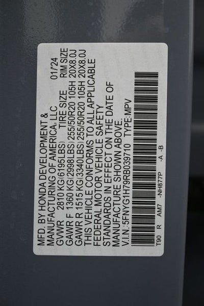 2024 Honda Pilot Touring