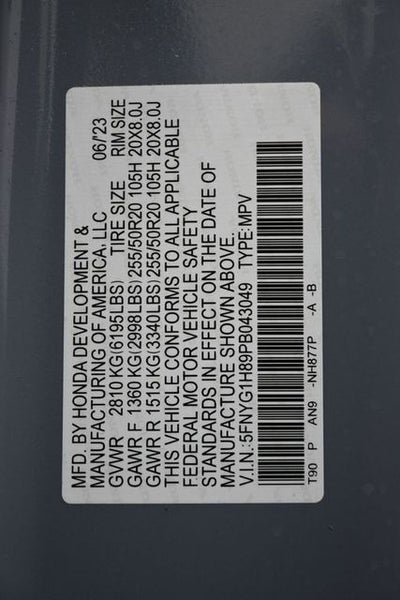 2023 Honda Pilot Elite