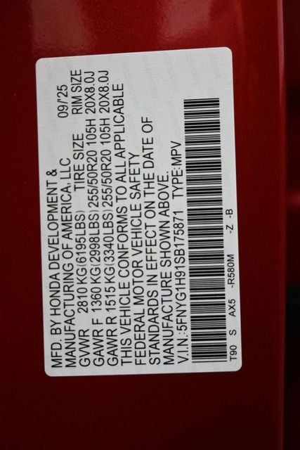 2025 Honda Pilot Black Edition