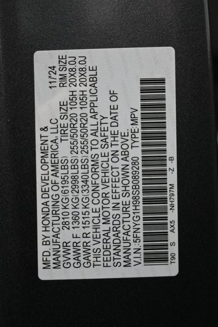 2025 Honda Pilot Black Edition