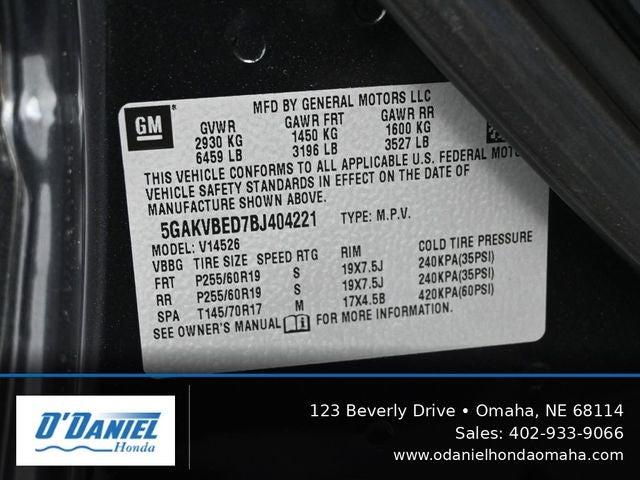 2011 Buick Enclave CXL 1XL