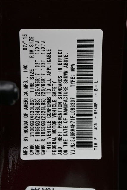 2015 Honda CR-V EX-L