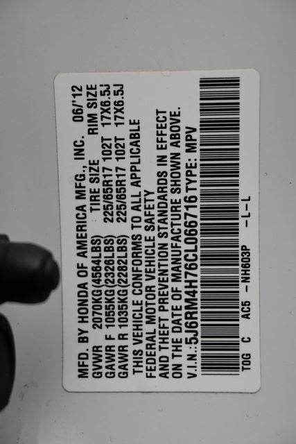 2012 Honda CR-V EX-L