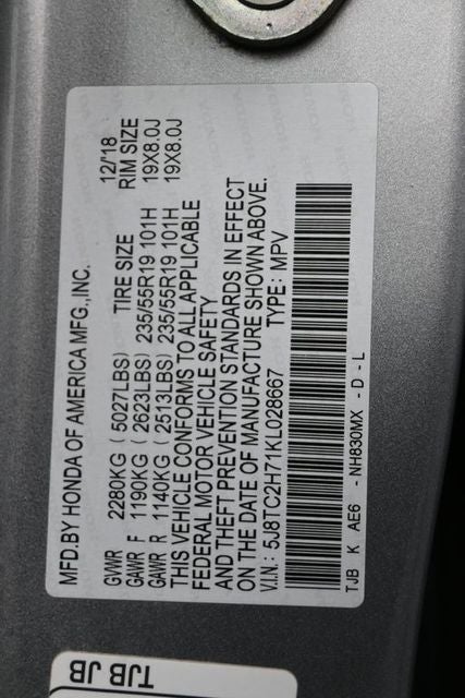 2019 Acura RDX Advance Package SH-AWD