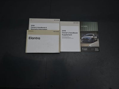 2018 Hyundai Elantra Value Edition