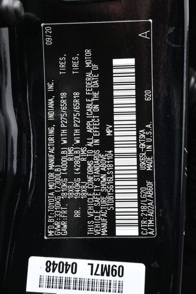 2020 Toyota Sequoia TRD Pro