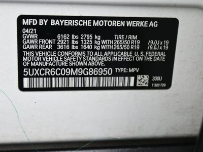 2021 BMW X5 xDrive40i