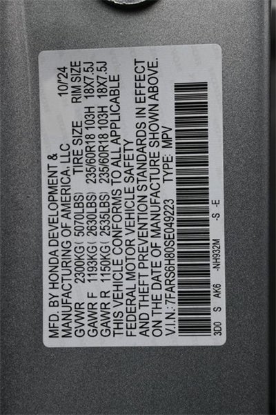 2025 Honda CR-V Hybrid Sport-L