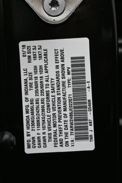 2018 Honda CR-V EX-L