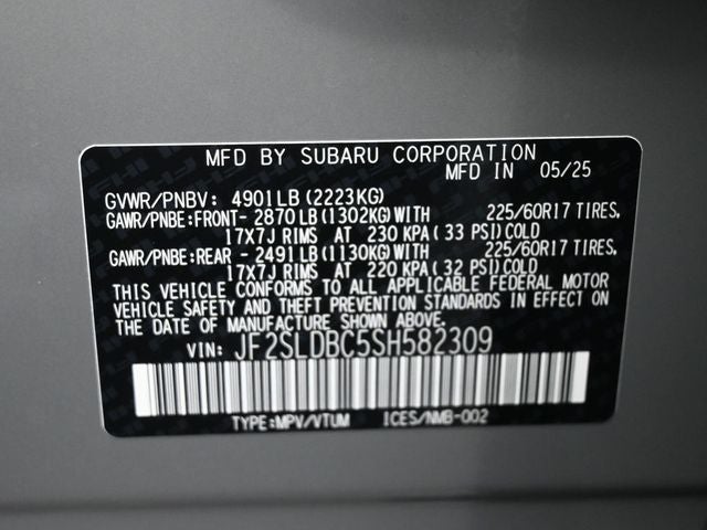 2025 Subaru Forester Premium