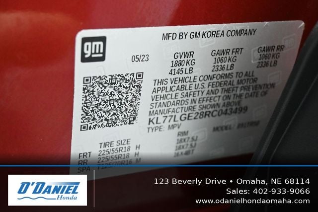 2024 Chevrolet Trax 1RS