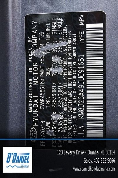 2018 Hyundai Tucson SE