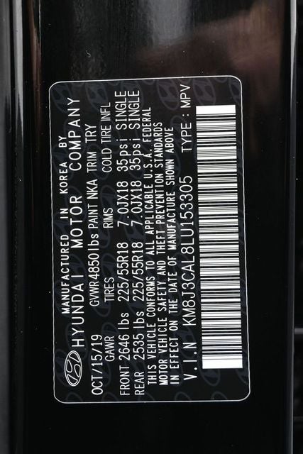 2020 Hyundai Tucson Ultimate