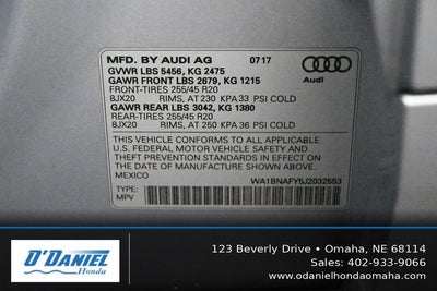 2018 Audi Q5 2.0T Premium quattro