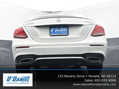 2019 Mercedes-Benz E-Class E 300 4MATIC®