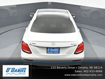2019 Mercedes-Benz E-Class E 300 4MATIC®
