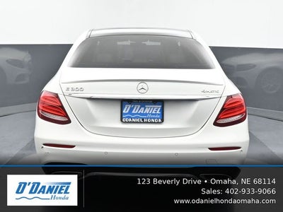2019 Mercedes-Benz E-Class E 300 4MATIC®