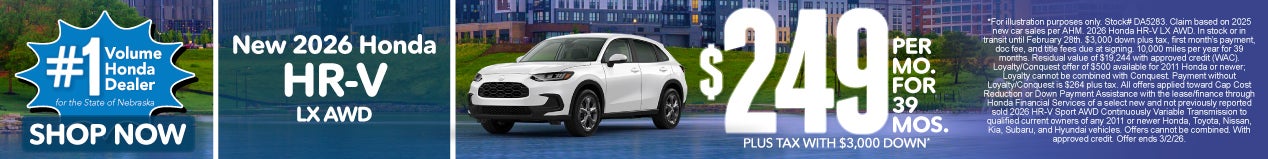 2026 HONDA HR-V SPORT AWD