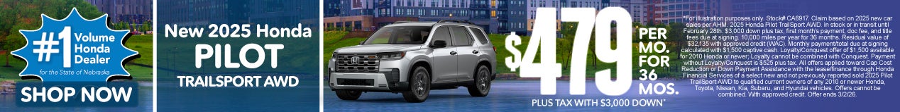 2025 HONDA PILOT TRAILSPORT AWD